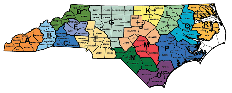 NC Regional Map